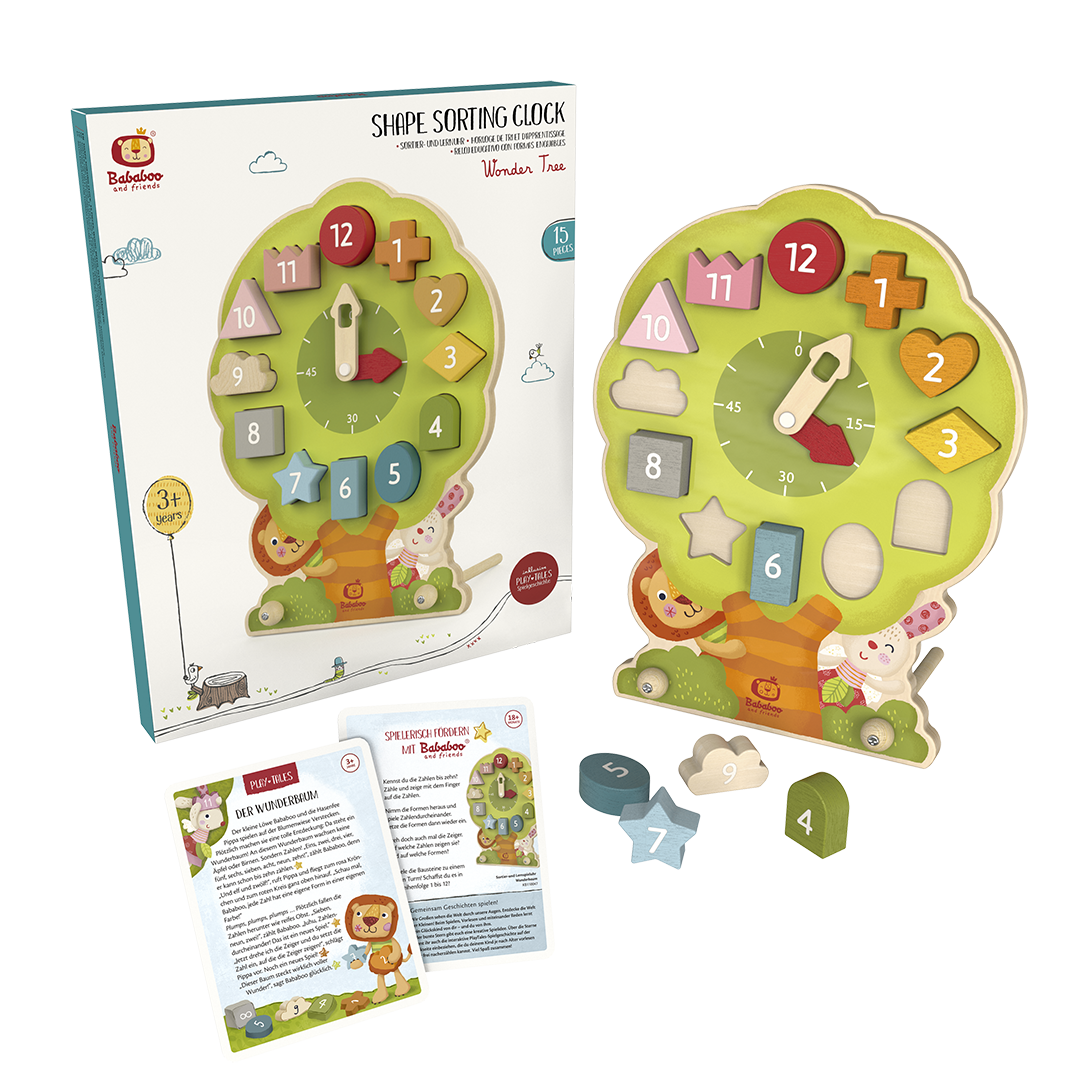 Sortier- und Lernspieluhr "Wunderbaum"