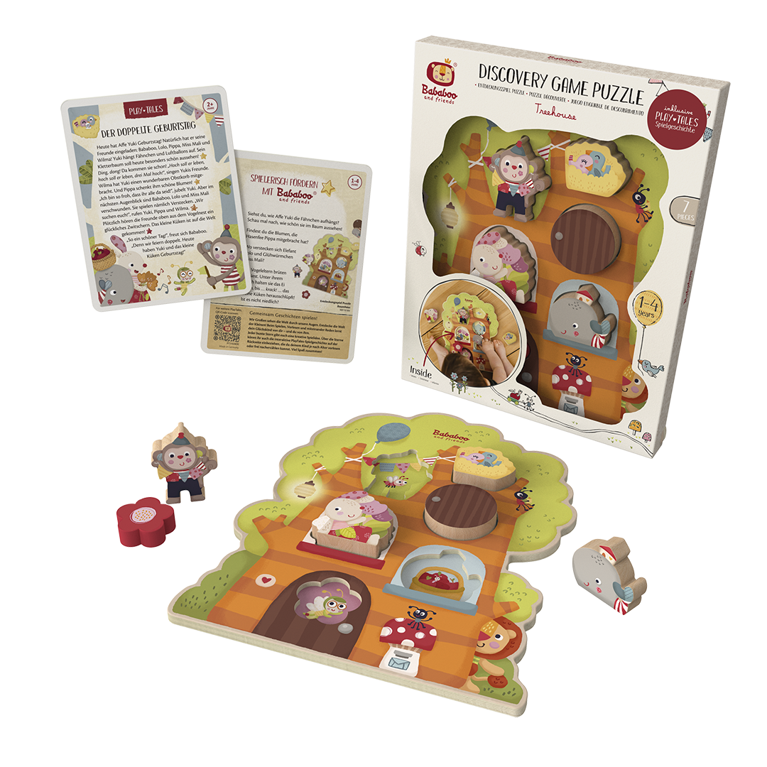Entdeckungsspiel Puzzle "Baumhaus"