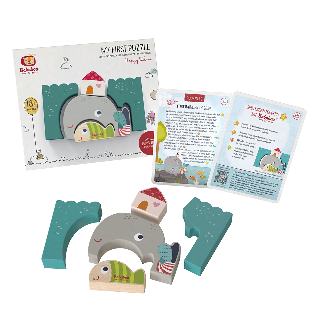 Mein erstes Puzzle "Happy Wilma"