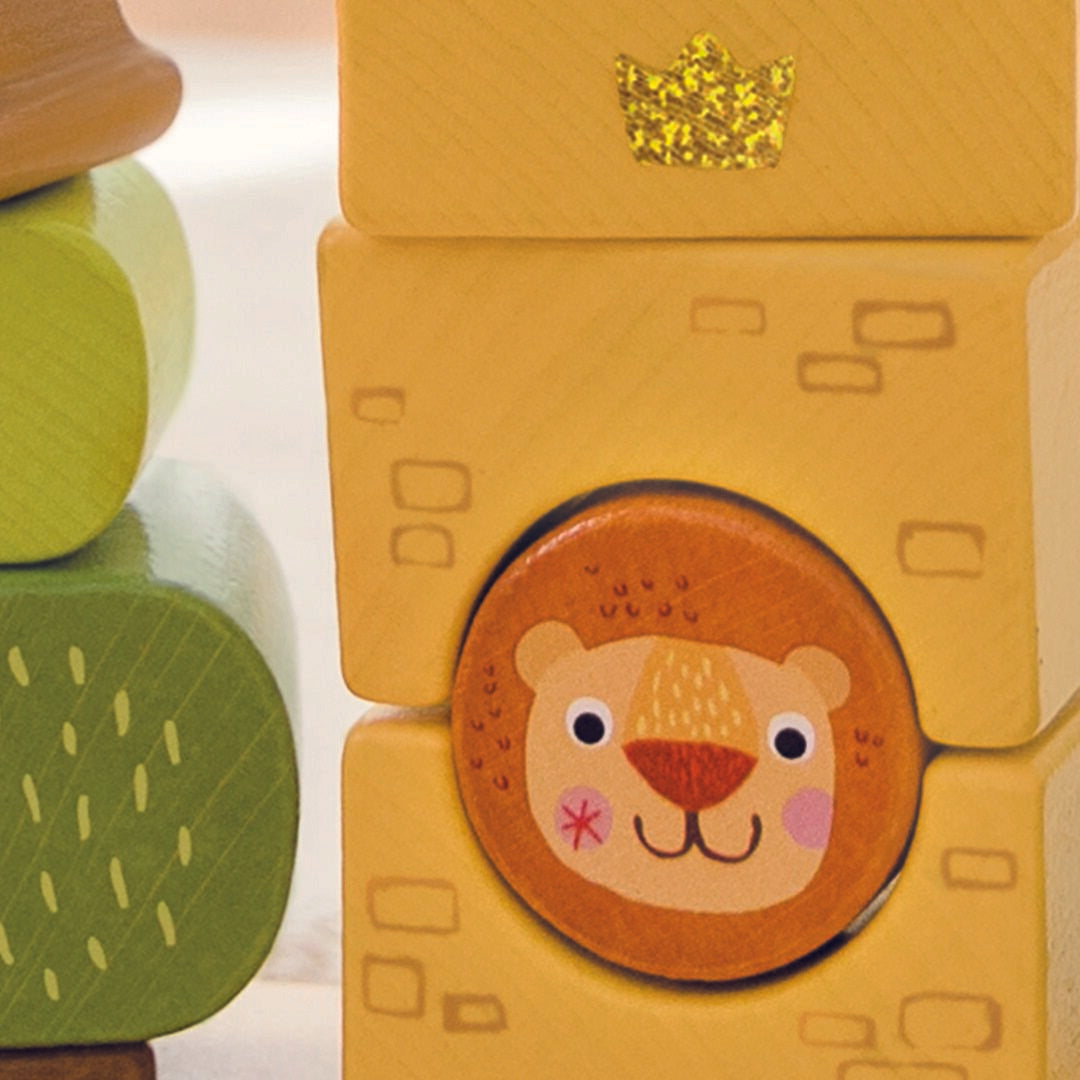 Steck- und Stapelspiel "Freunde"