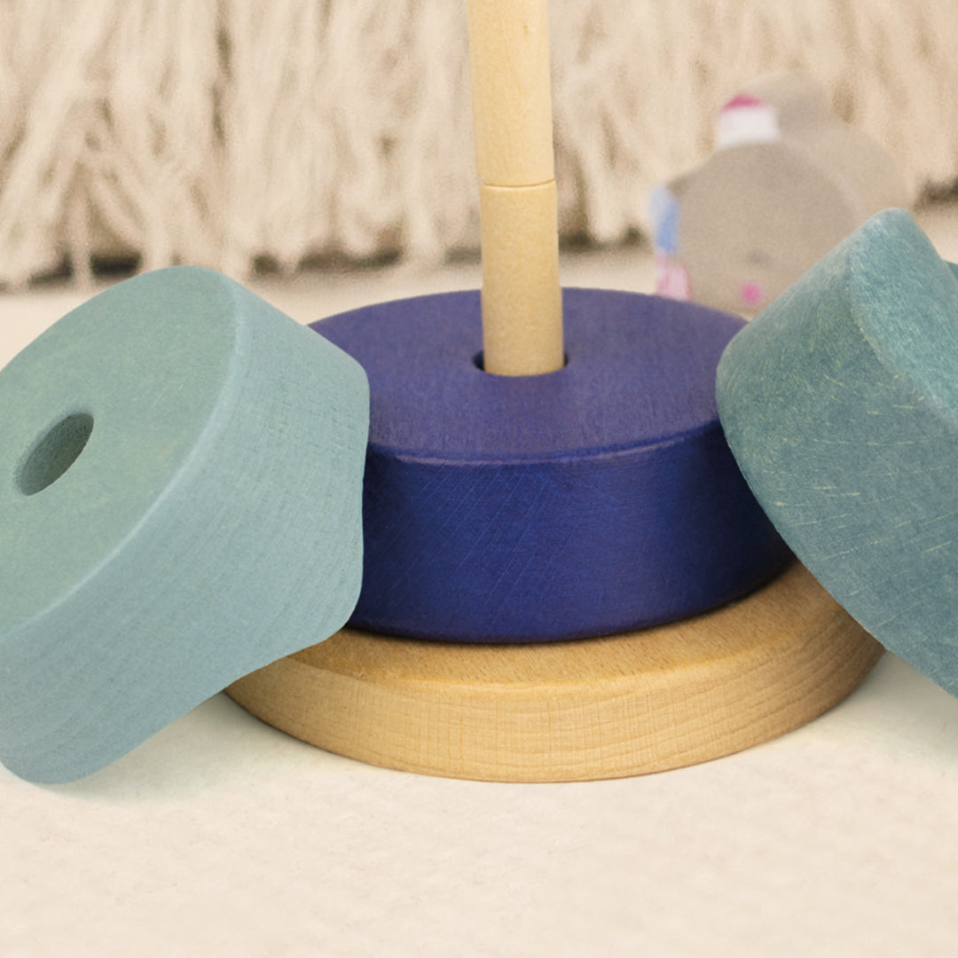 Steck- und Stapelspiel "Wal Wilma"