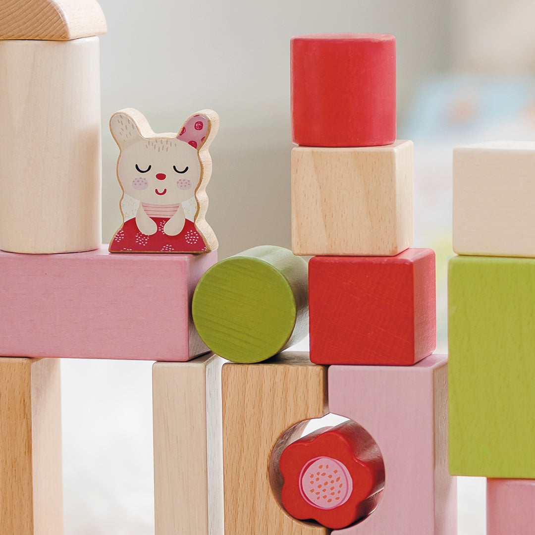 Babablocks Holzbausteine "Hase Pippa"