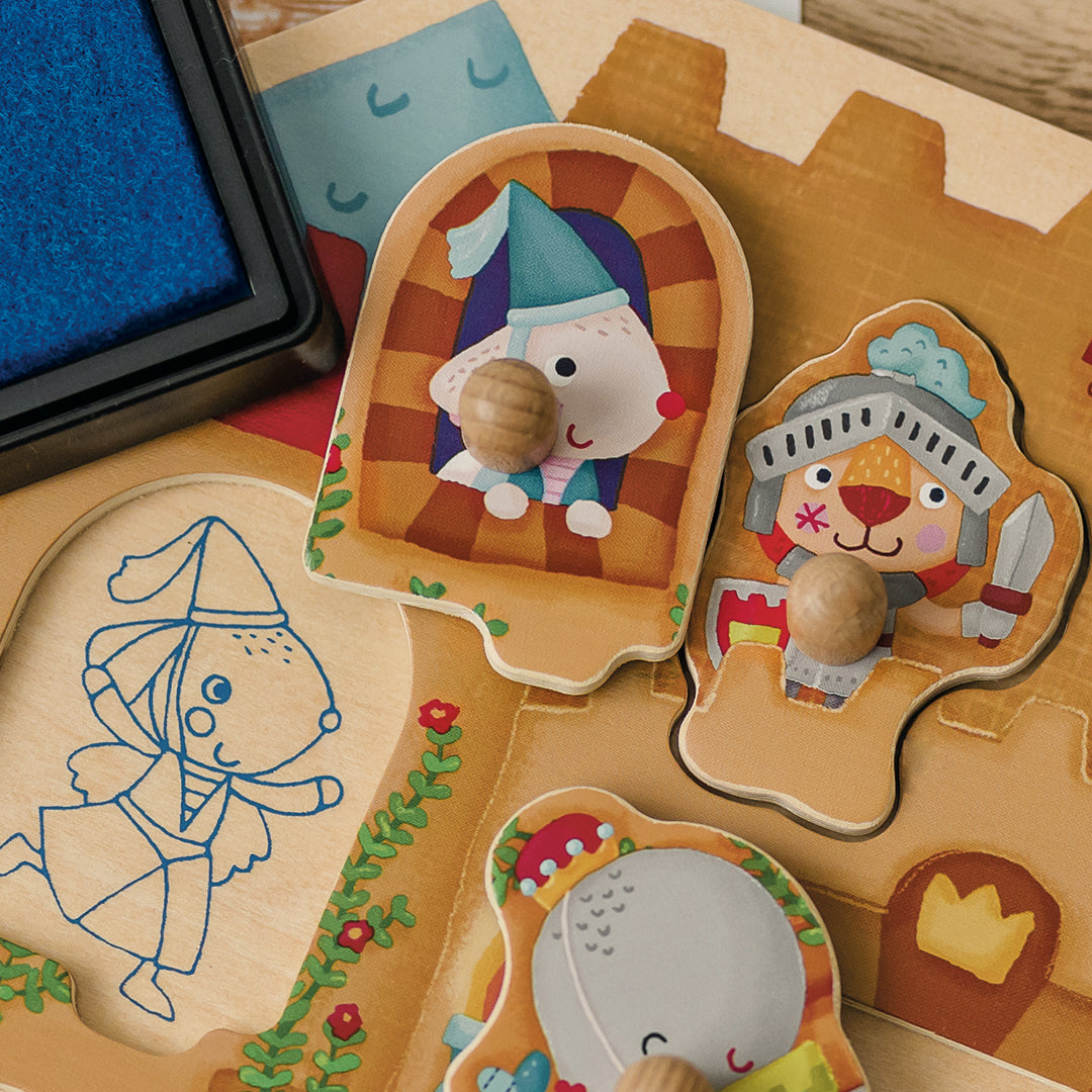 Stempelspiel Puzzle "Bababoos Schloss"