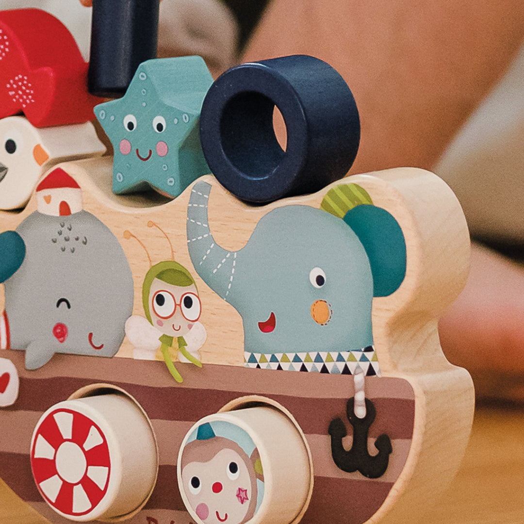 Balancierspiel "Freunde an Bord"