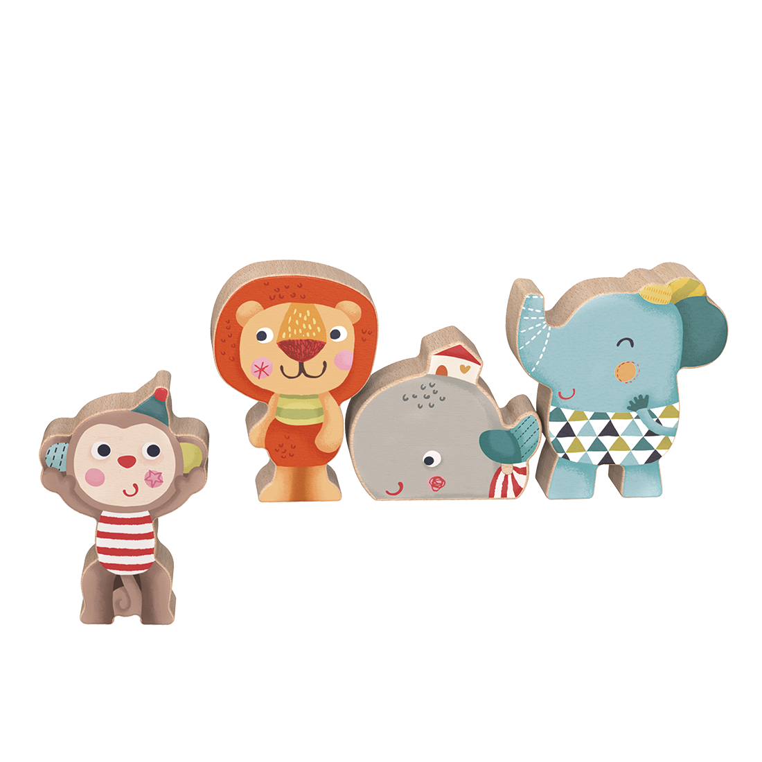 Mini Buddies "Yuki, Bababoo, Wilma & Lolo"