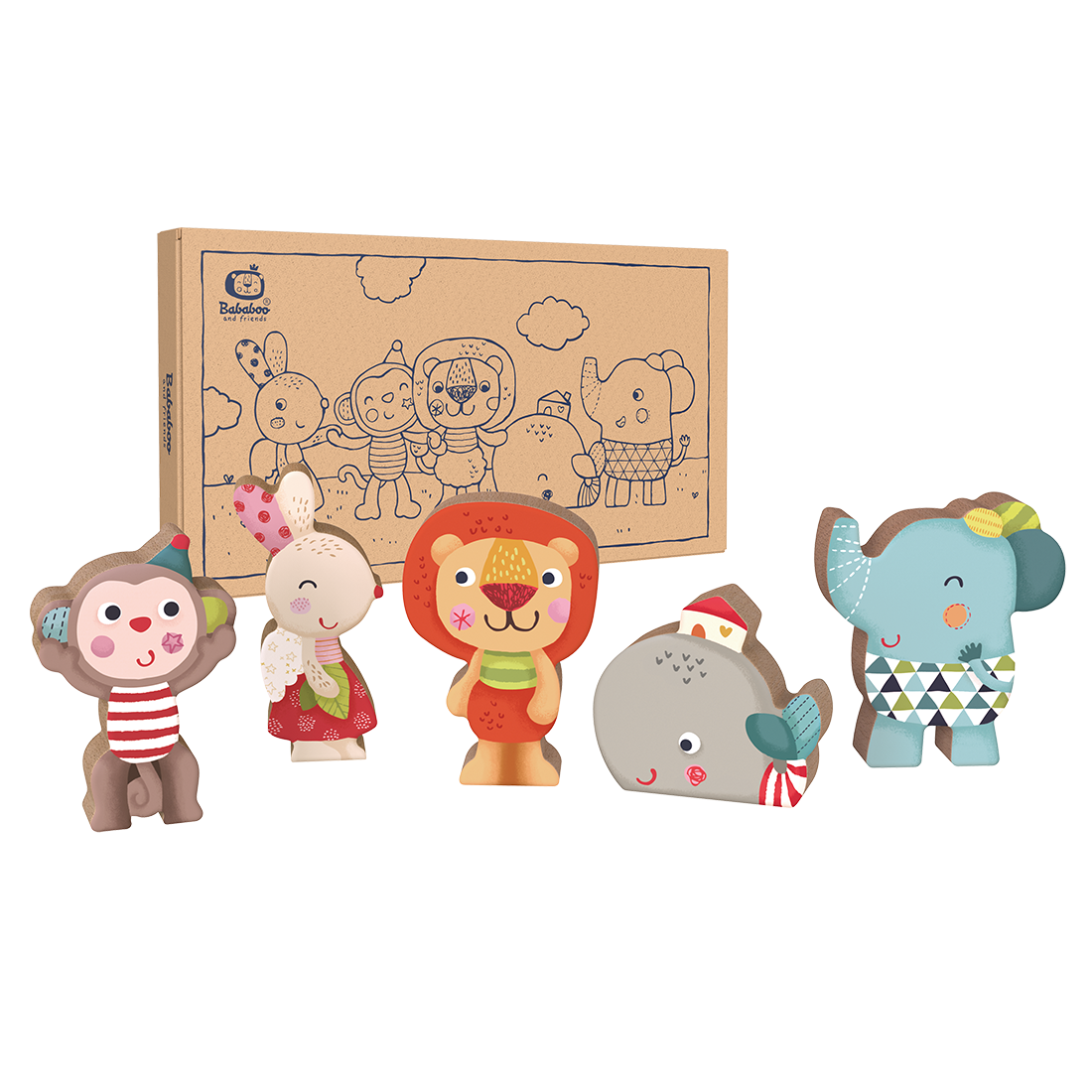 5 Spielfiguren "Classic"