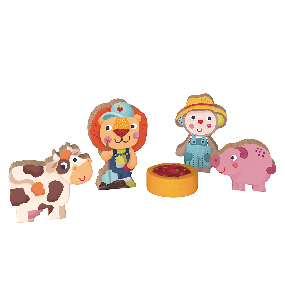 5 Spielfiguren "Bauernhof"