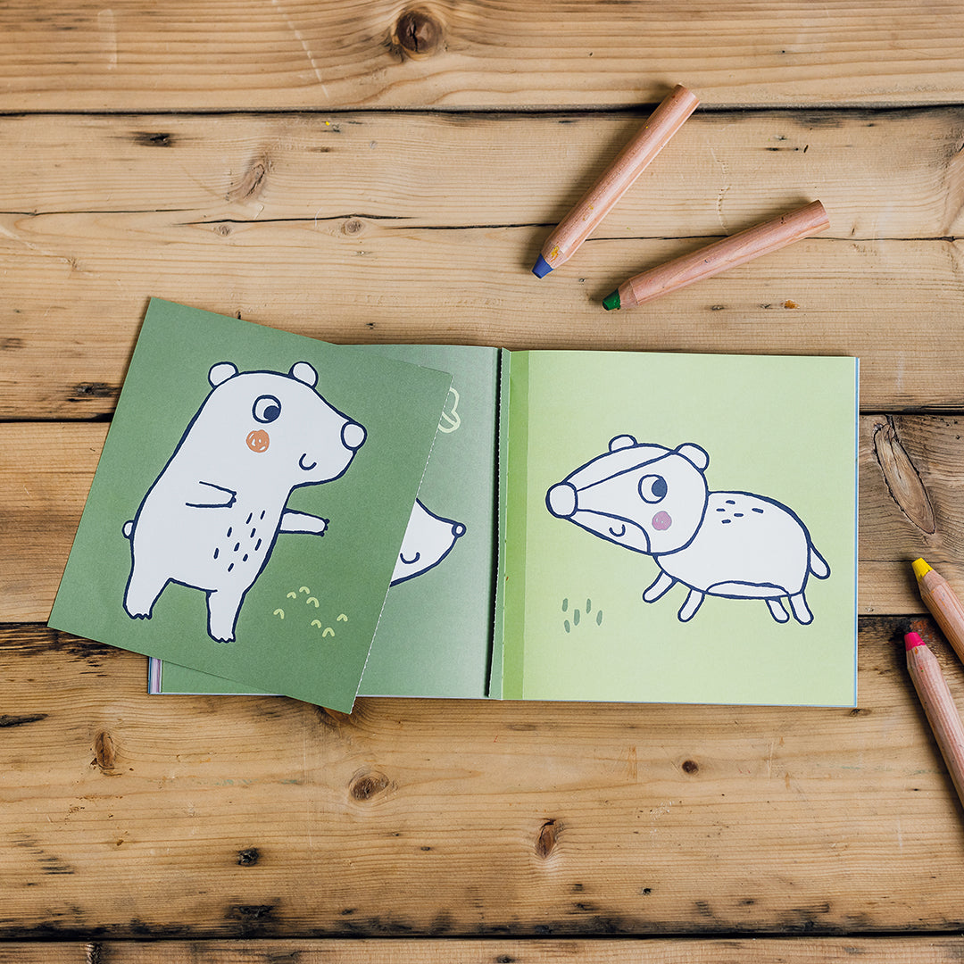 BabaBook - Mein erstes Malbuch "Tiere"
