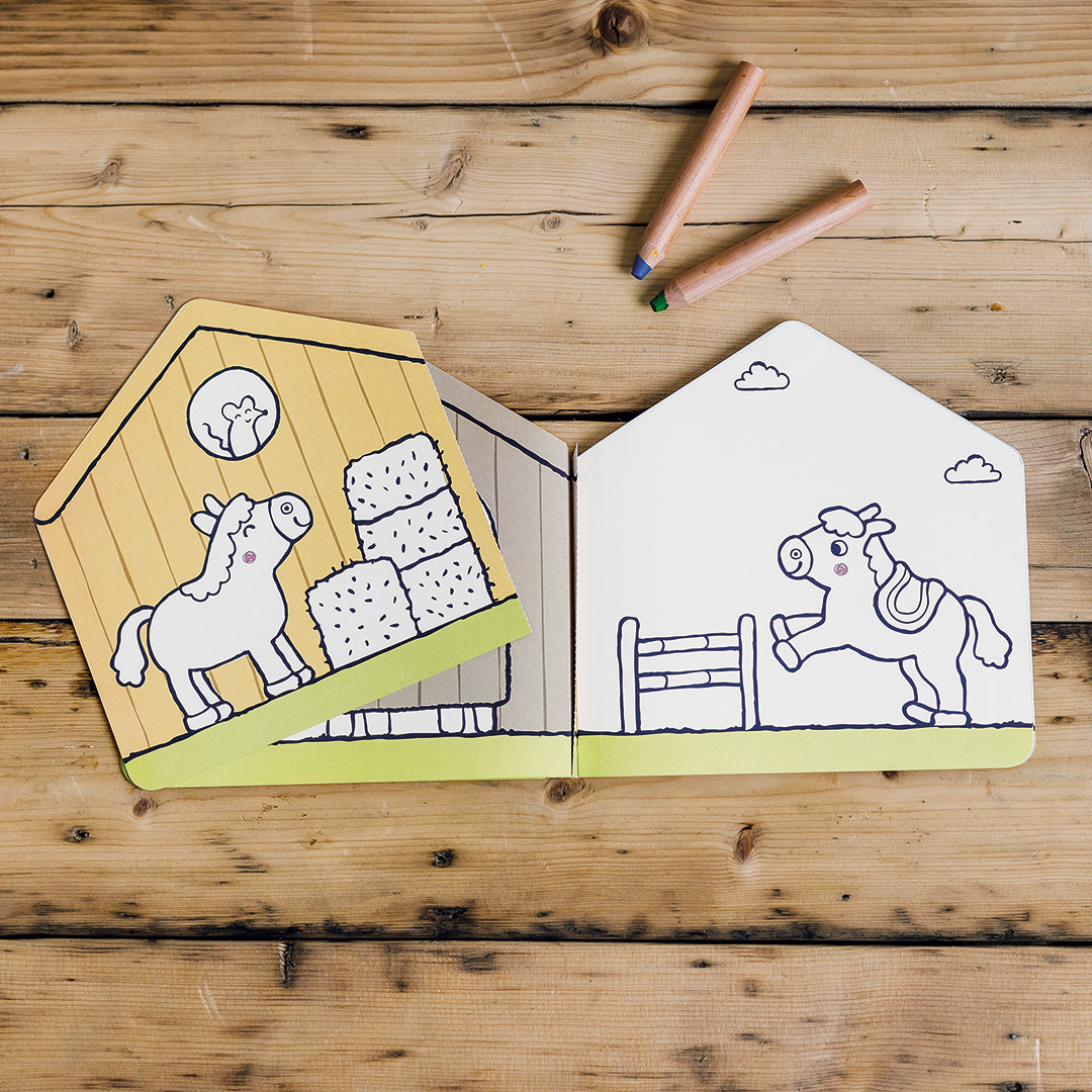 BabaBook - Malbuch "Bauernhof"