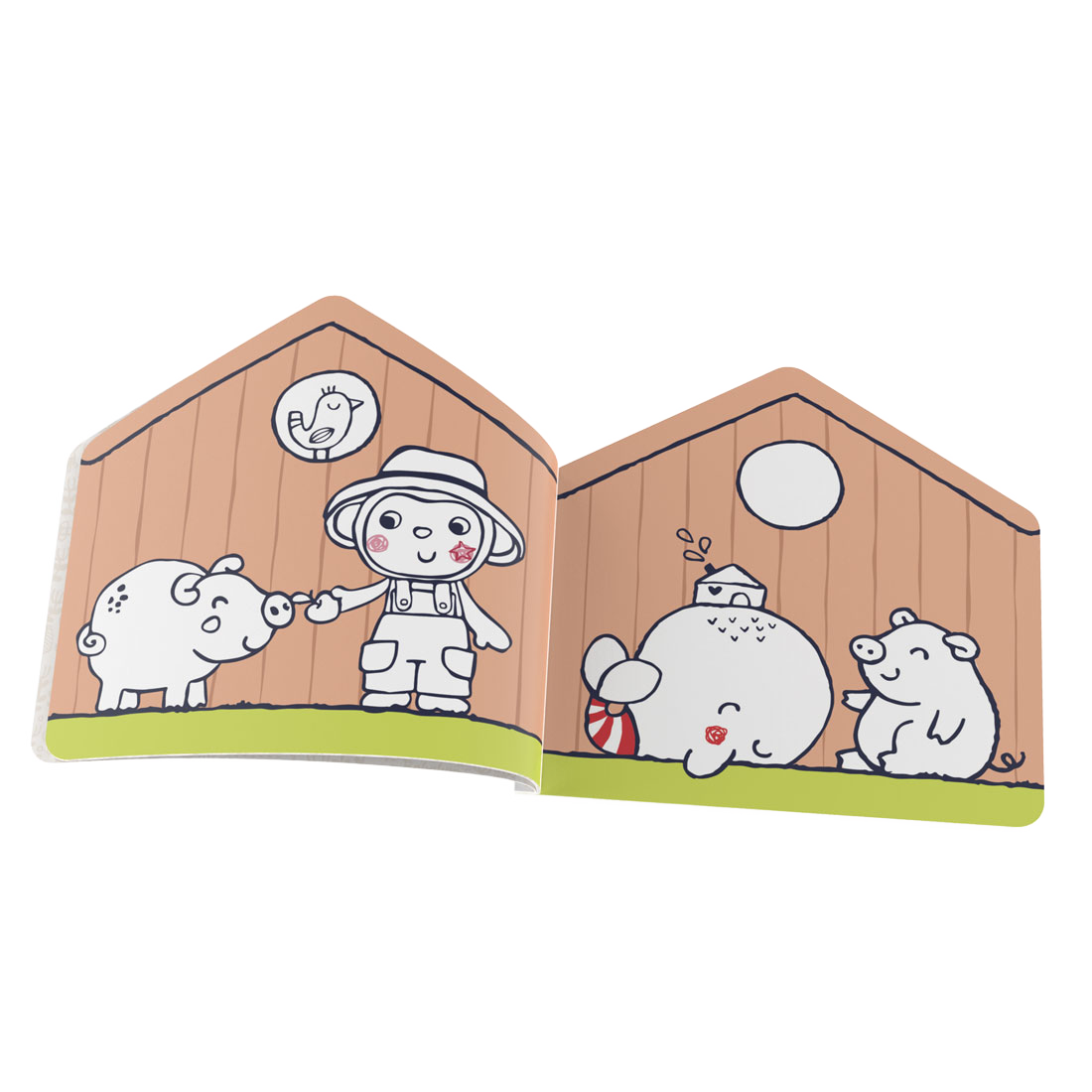 BabaBook - Malbuch "Bauernhof"