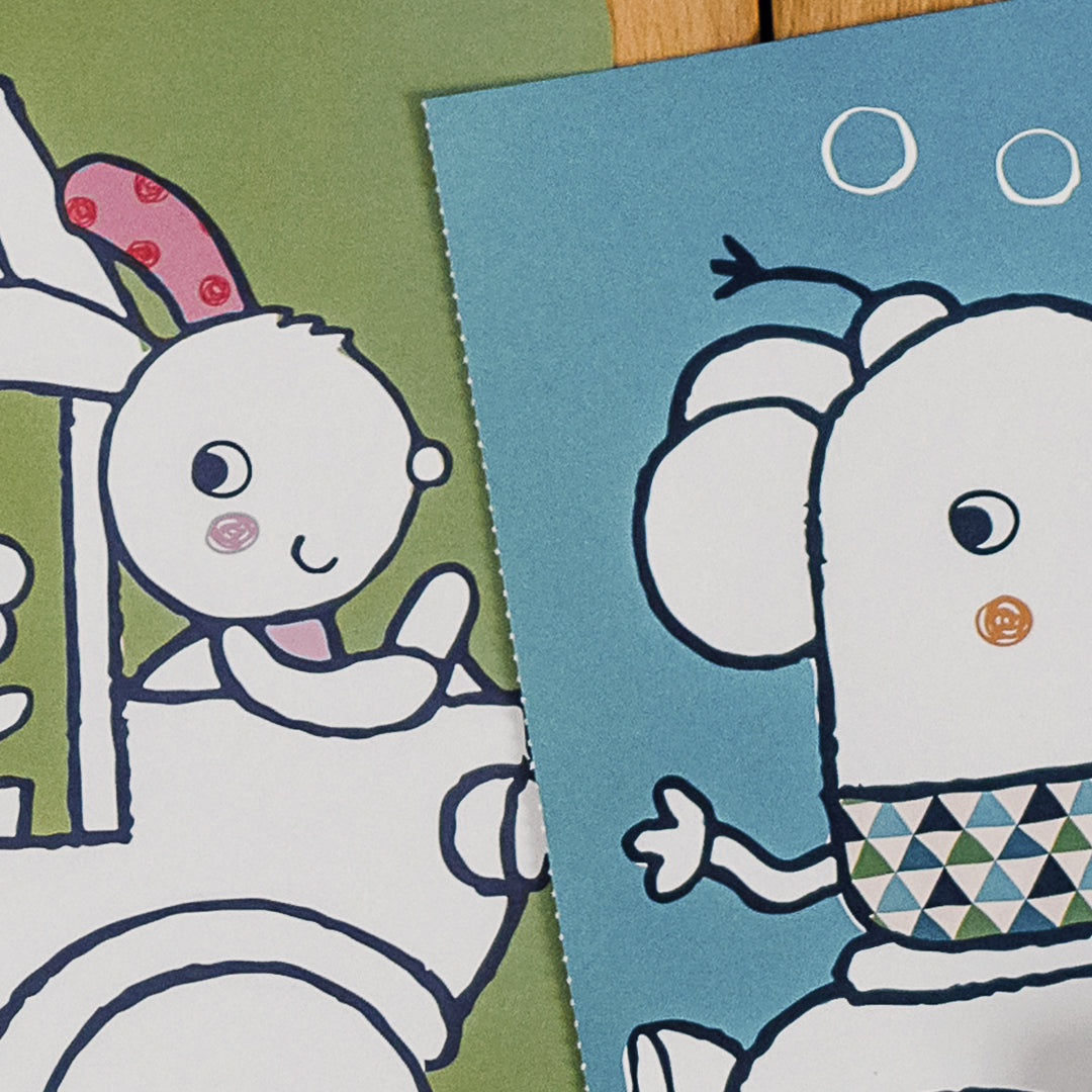 BabaBook - Malbuch "Fahrzeuge"