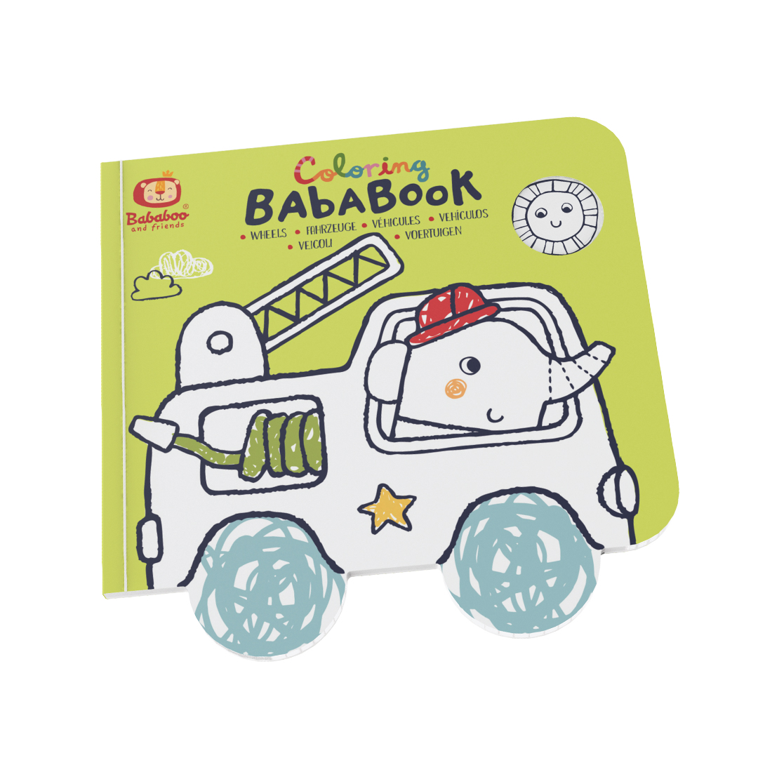BabaBook - Malbuch "Fahrzeuge"
