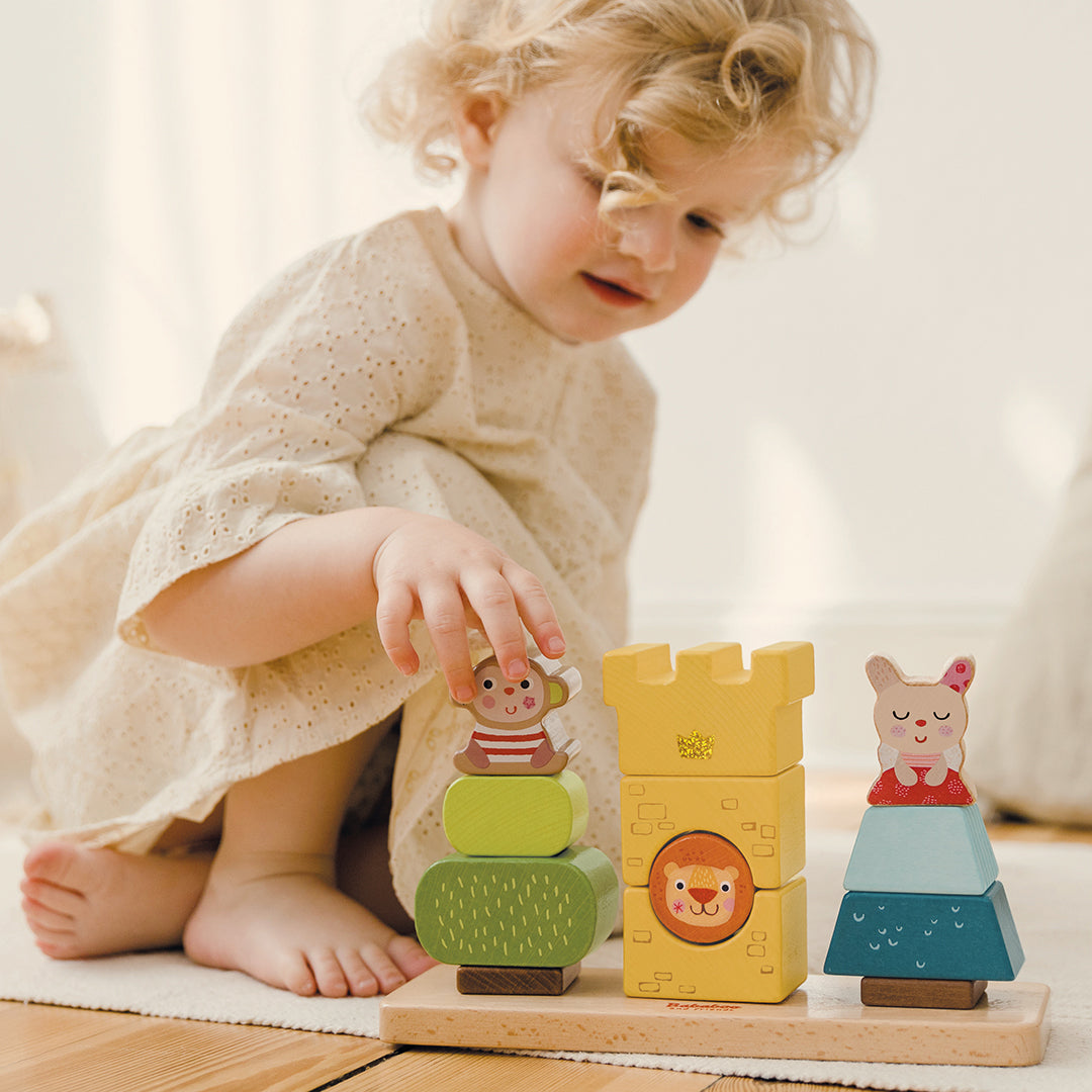 Steck- und Stapelspiel "Freunde"