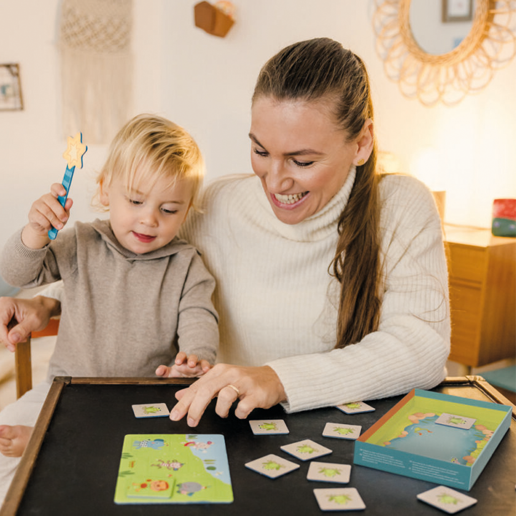 Magisches Zählspiel "Frogs in Socks"