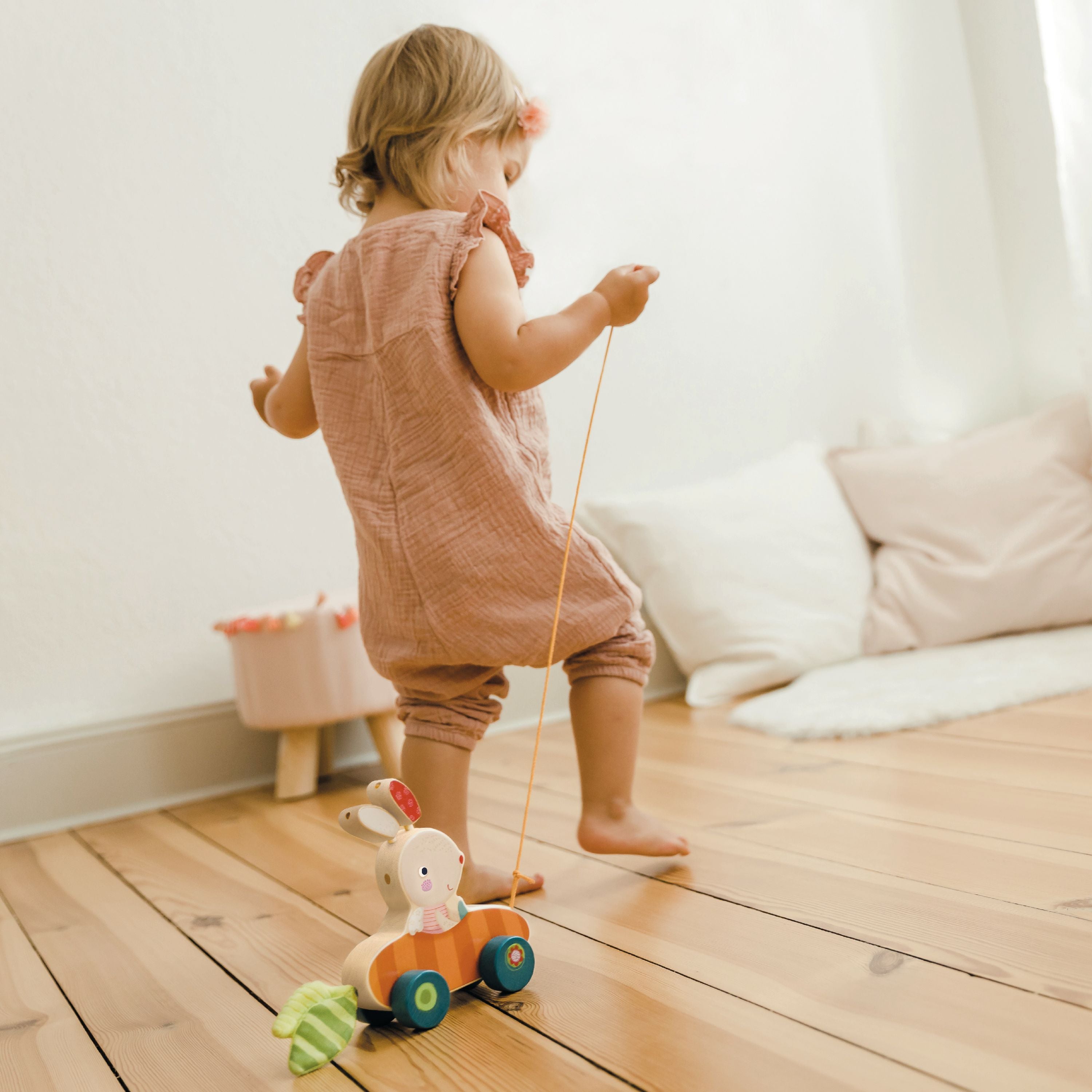 Schiebe- und Nachziehspiel "Hase Pippa"