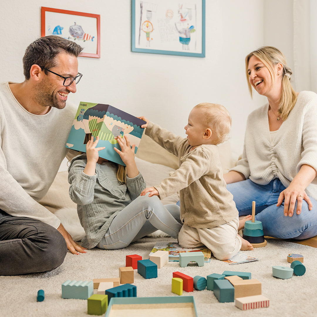 Babablocks Holzbausteine "Wal Wilma"