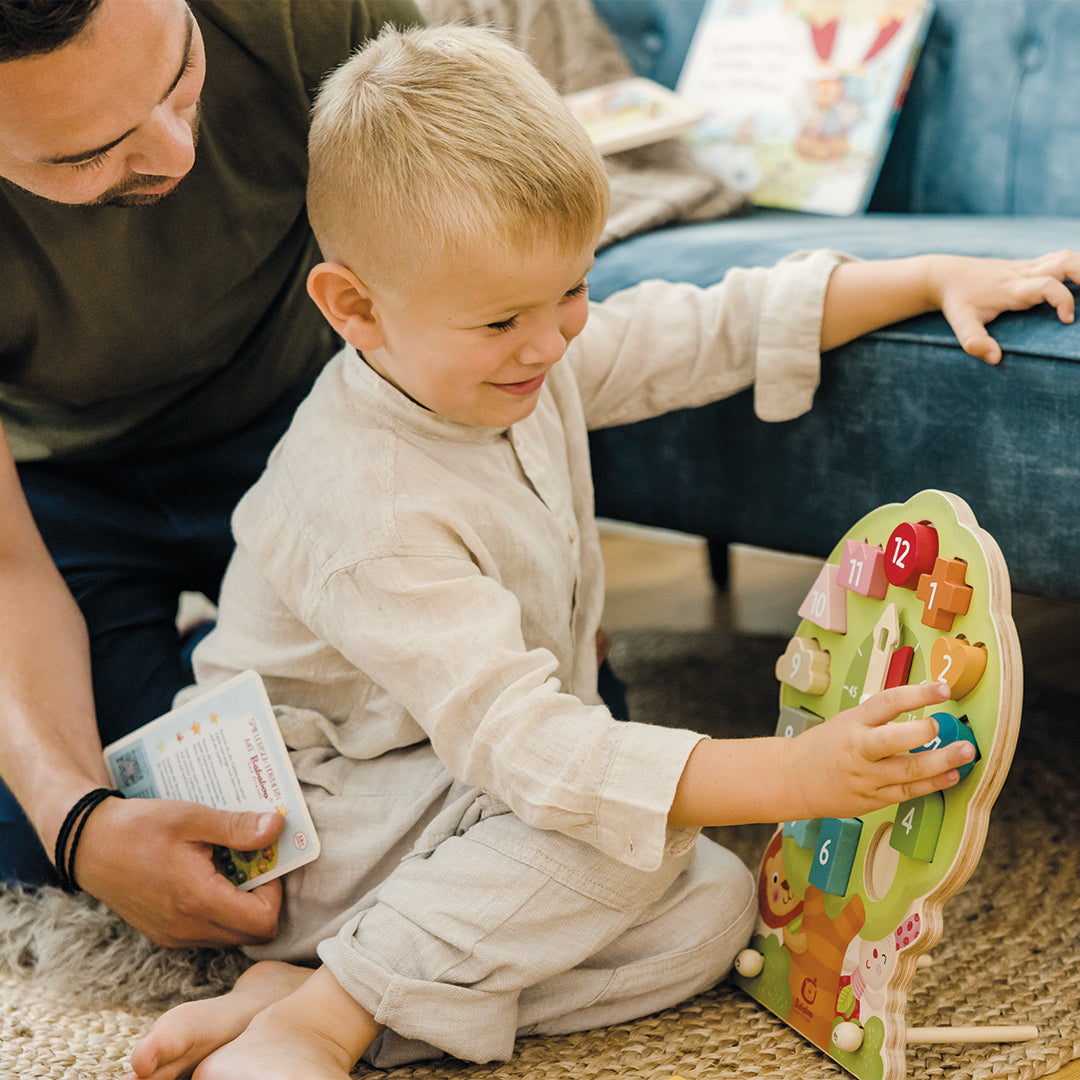 Sortier- und Lernspieluhr "Wunderbaum"