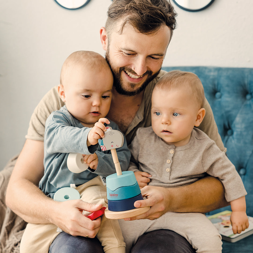 Steck- und Stapelspiel "Wal Wilma"