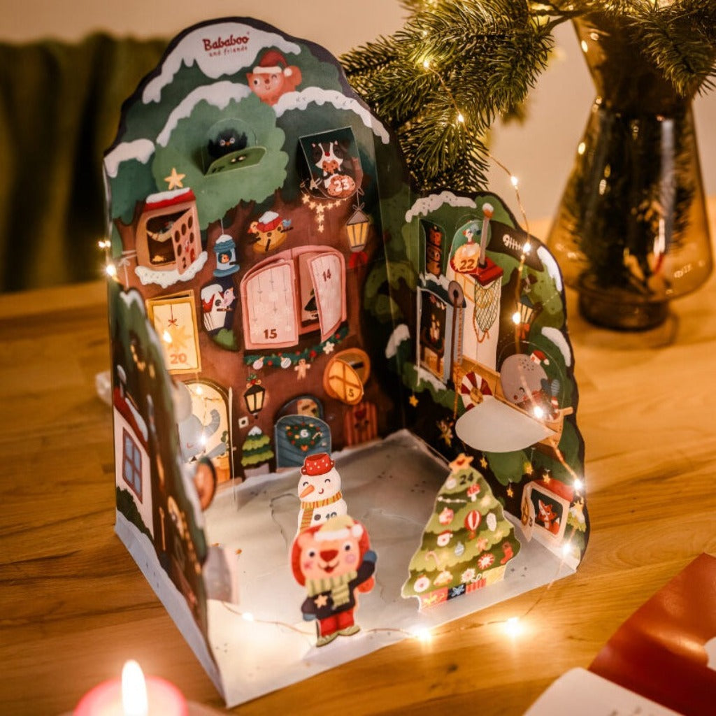 Bababoo-Adventskalender mit Geheimnis-Buch