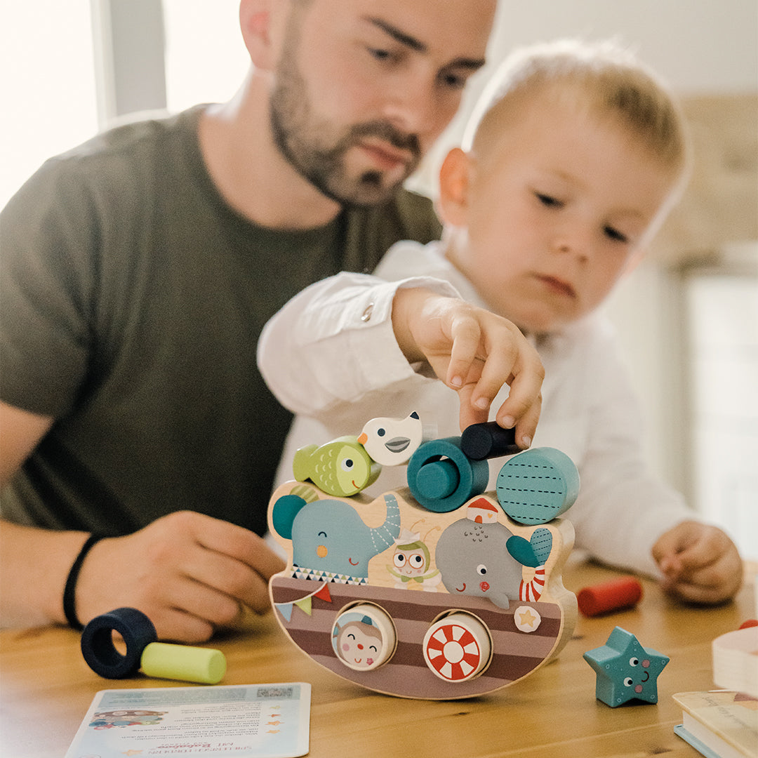 Balancierspiel "Freunde an Bord"