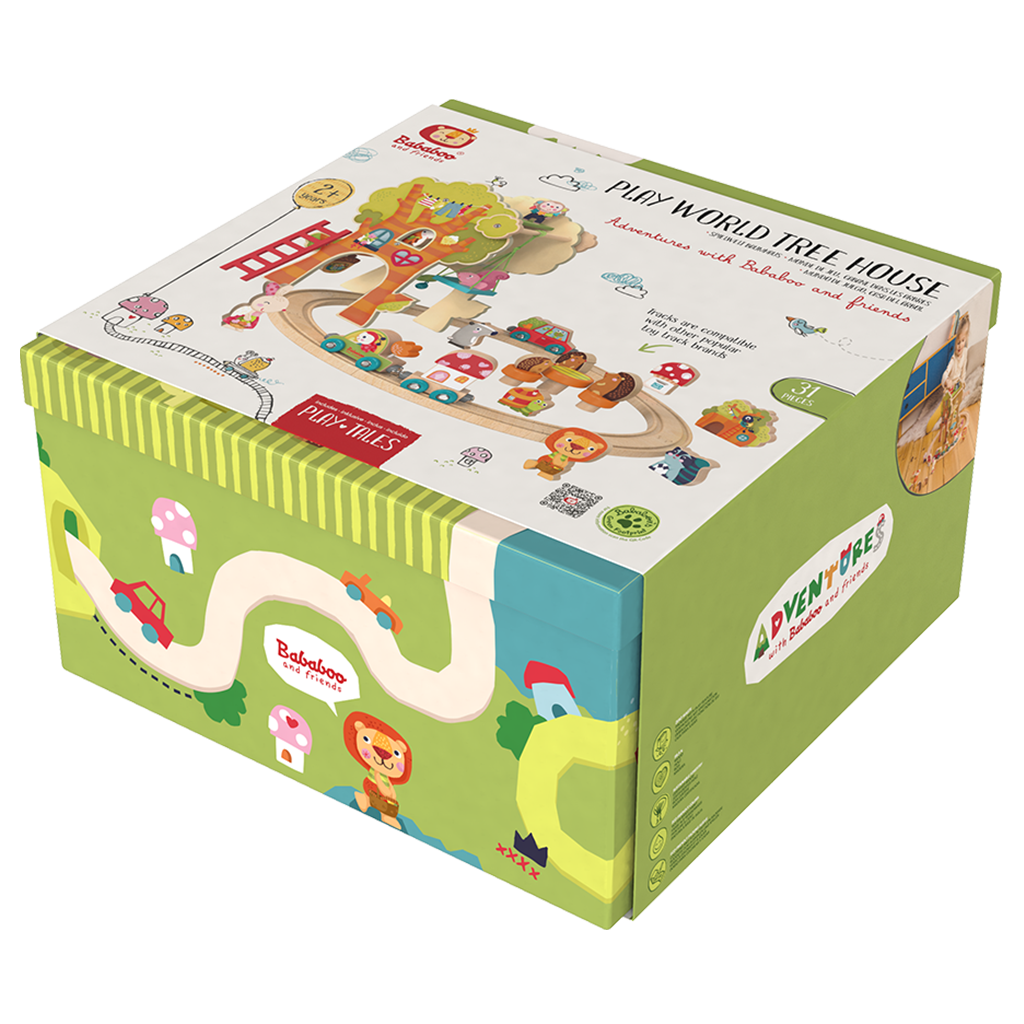 Spielwelt Baumhaus "Adventures with Bababoo and friends"