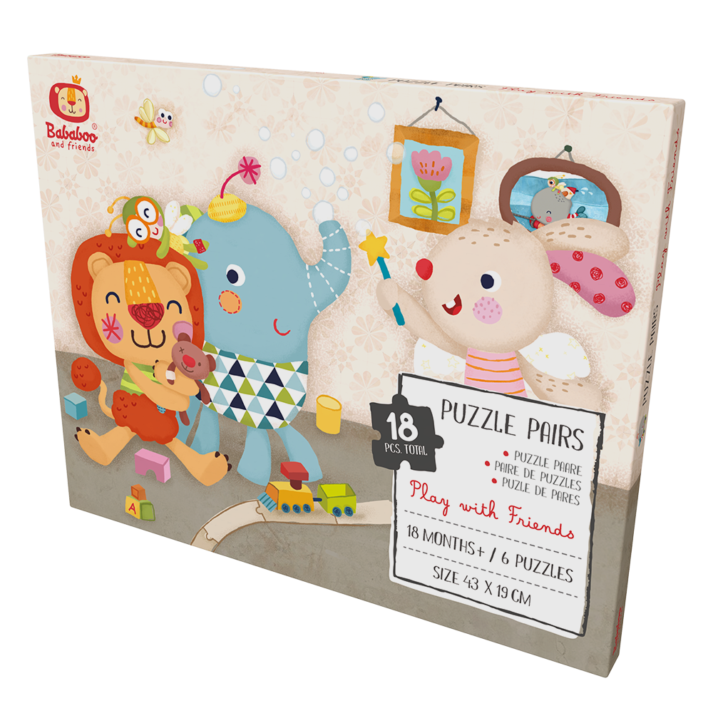 Puzzle Paare "Freunde"