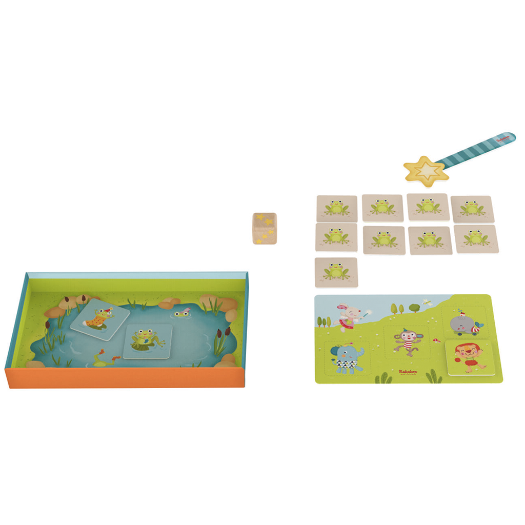 Magisches Zählspiel "Frogs in Socks"