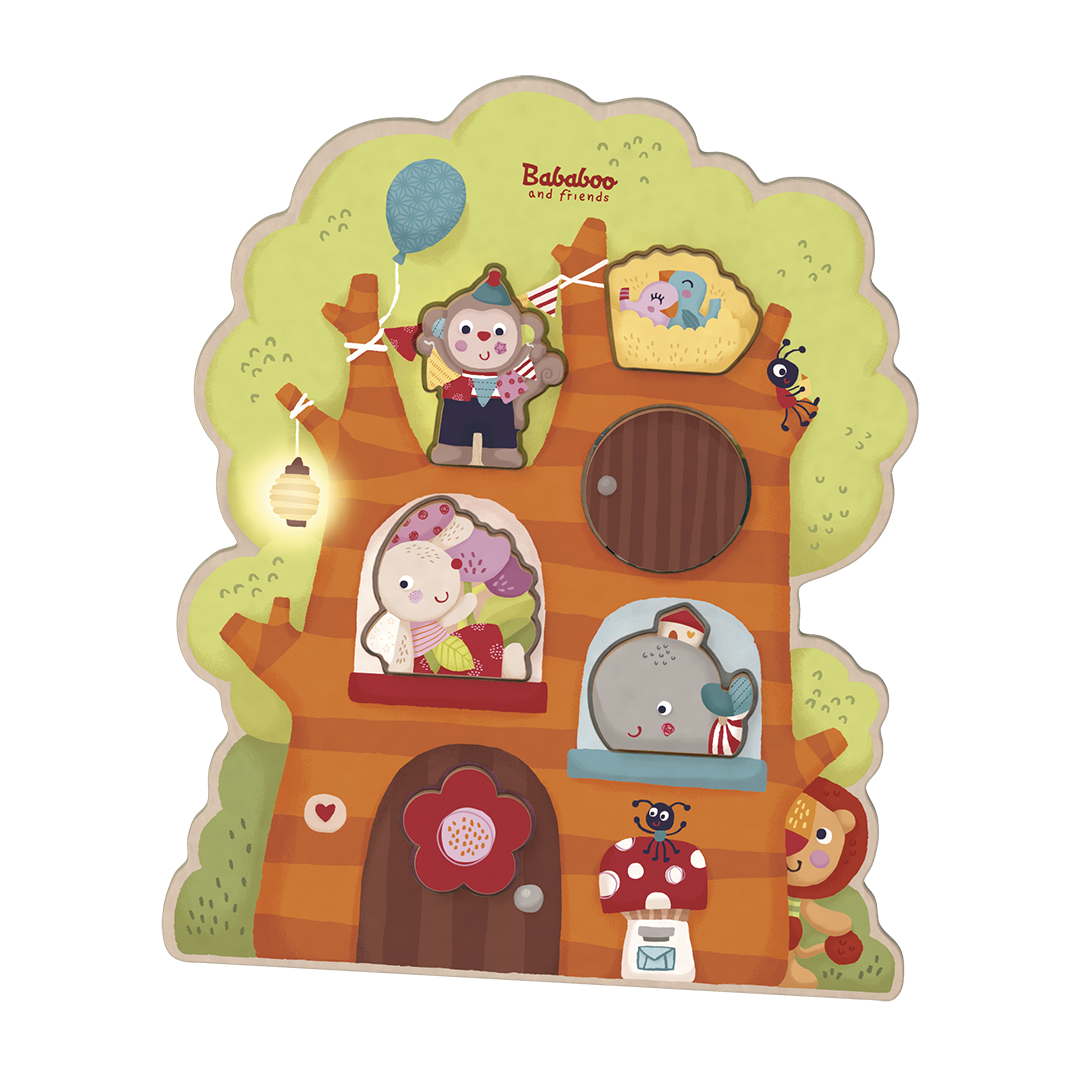 Entdeckungsspiel Puzzle "Baumhaus"