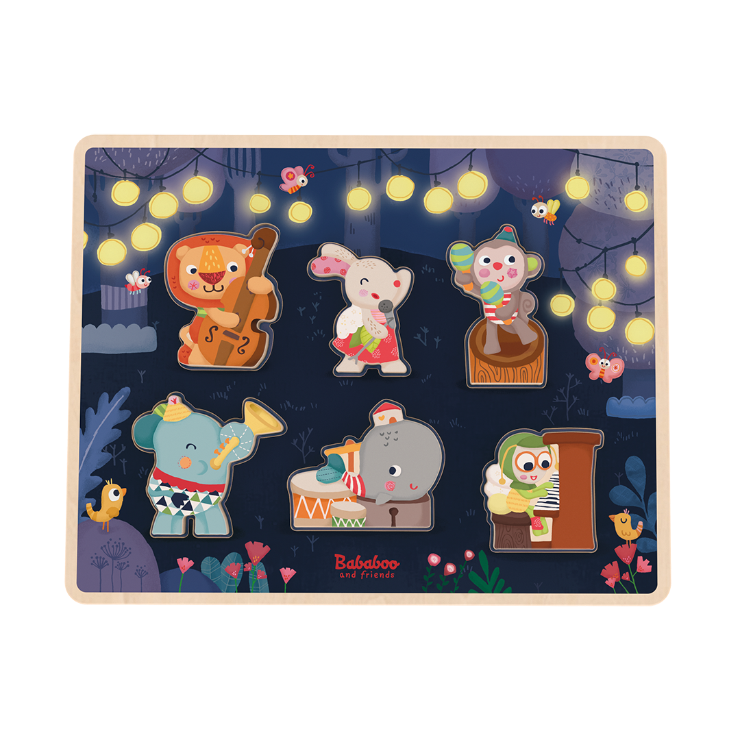 Figurenspiel Puzzle "Die Bababoo and friends Band"