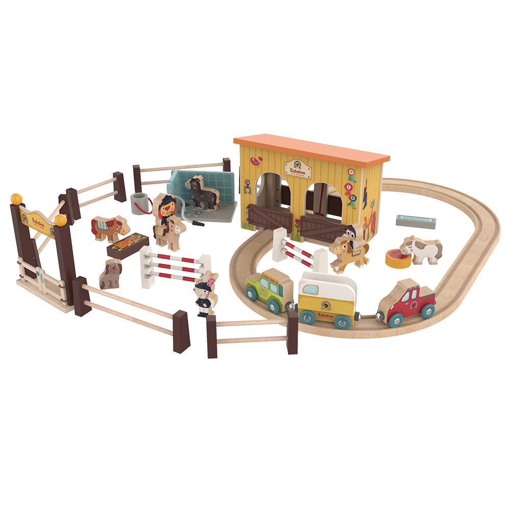 Spielwelt Pferdestall "Adventures with Bababoo and friends"