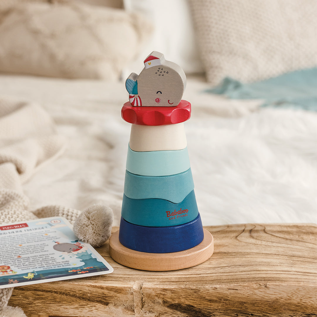 Steck- und Stapelspiel "Wal Wilma"