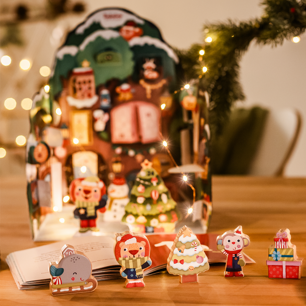 Der Bababoo-Adventskalender mit Geheimnis-Buch mit Spielfiguren