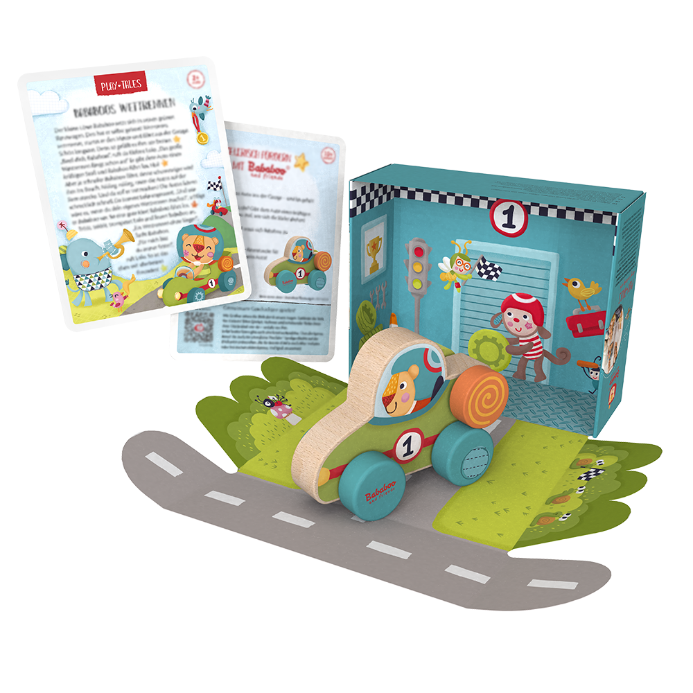 Mein erstes Auto "Bababoos Rennwagen"