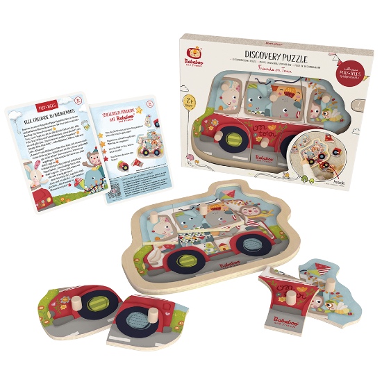 Entdeckungsspiel Puzzle "Freunde auf Reisen"