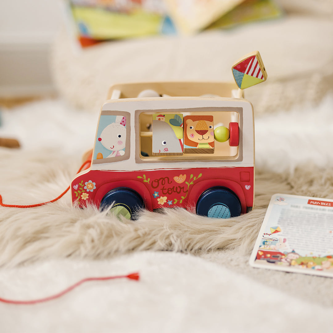 Nachziehspiel "Freunde auf Reisen"