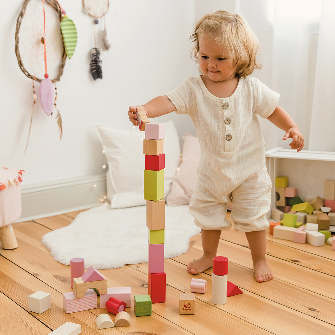 Babablocks Holzbausteine "Hase Pippa"