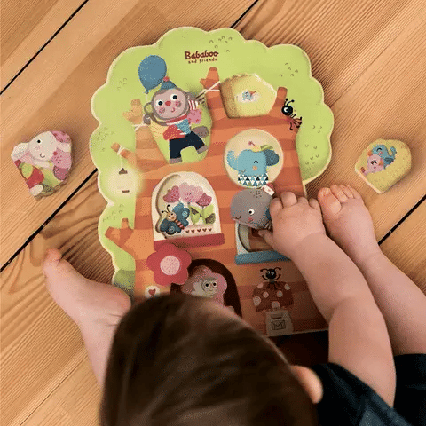 Entdeckungsspiel Puzzle "Baumhaus"