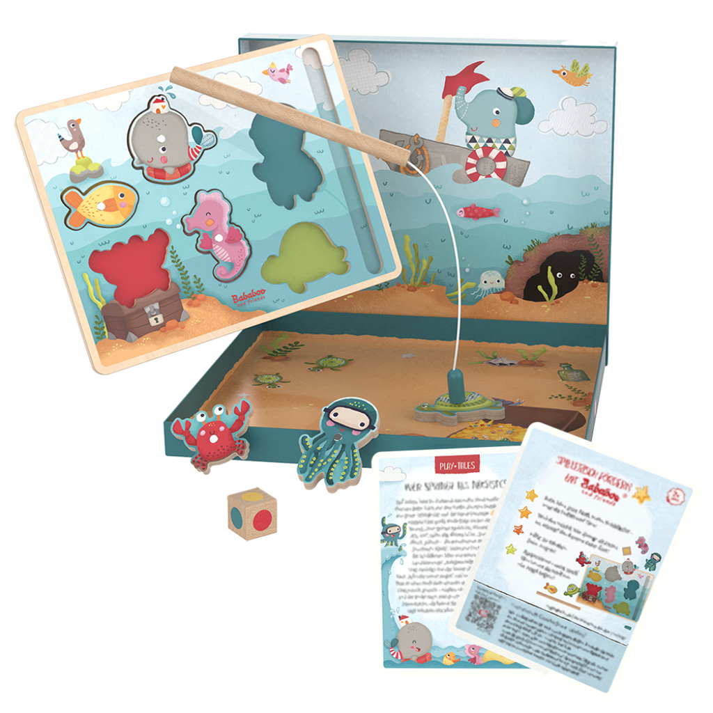 Angelspiel Puzzle "Wal Wilma mag das Meer"