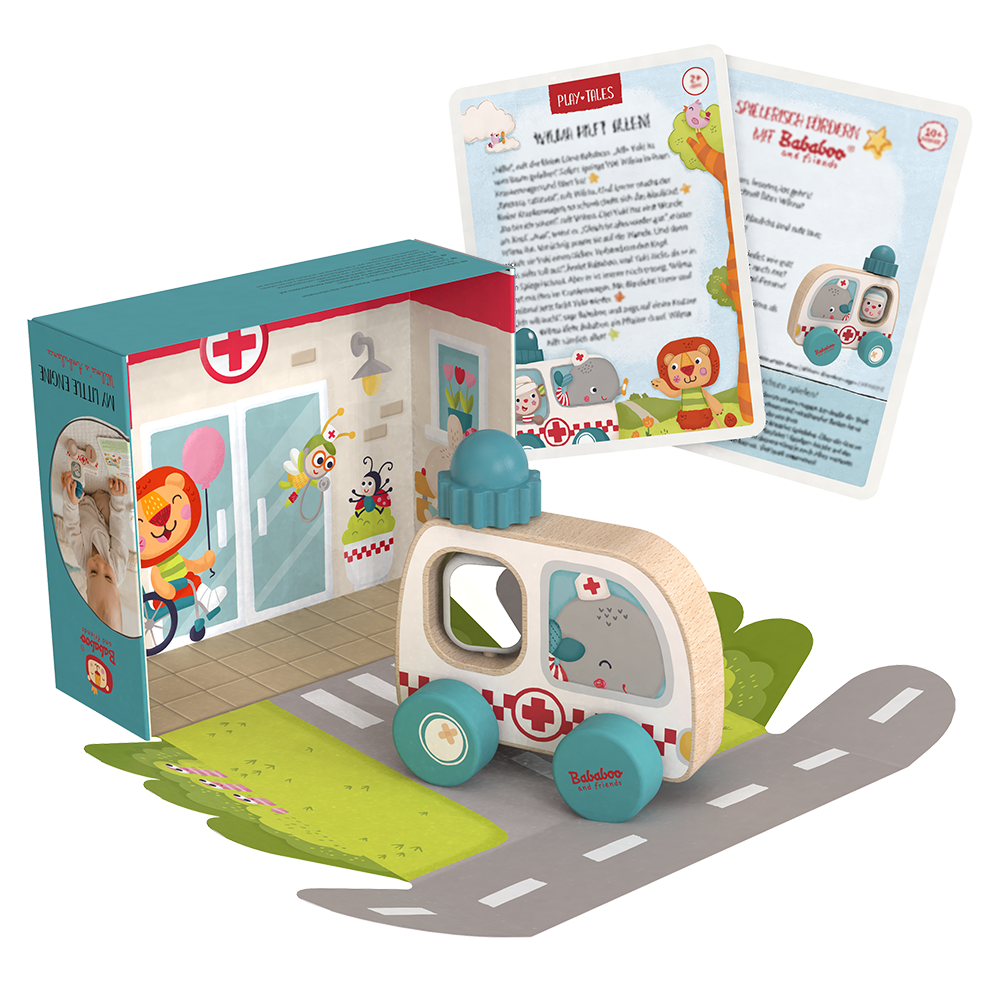 Mein erstes Auto "Wilmas Krankenwagen"