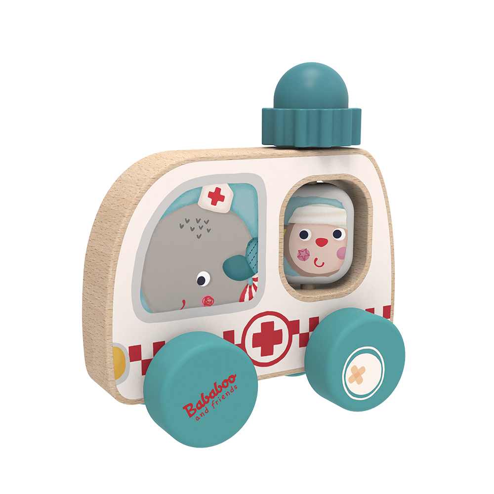 Mein erstes Auto "Wilmas Krankenwagen"
