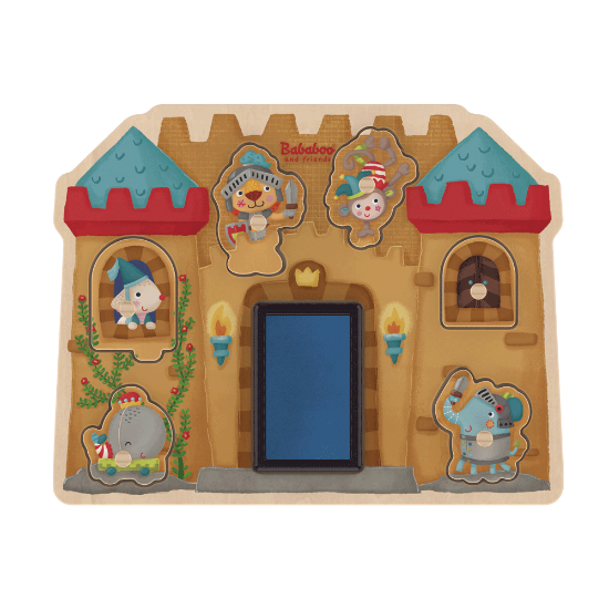 Stempelspiel Puzzle "Bababoos Schloss"