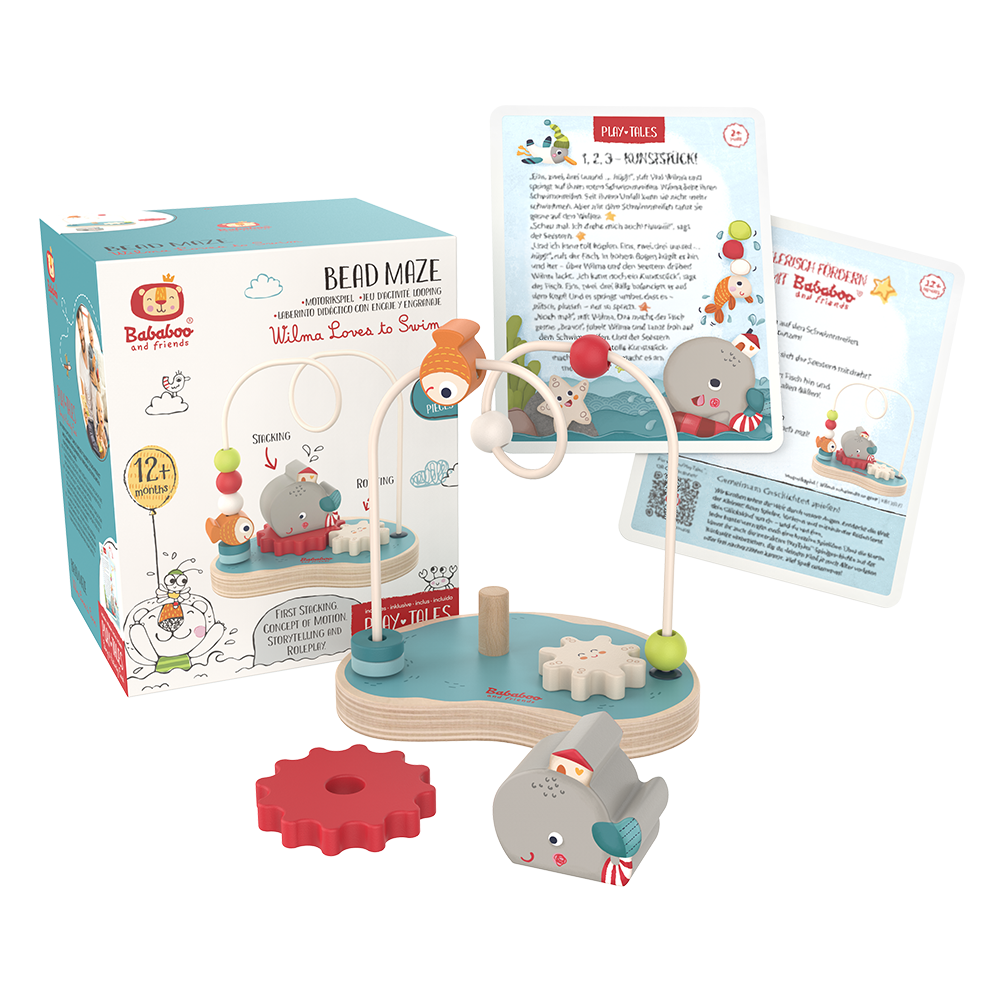 Motorikspiel "Wilma schwimmt so gern"