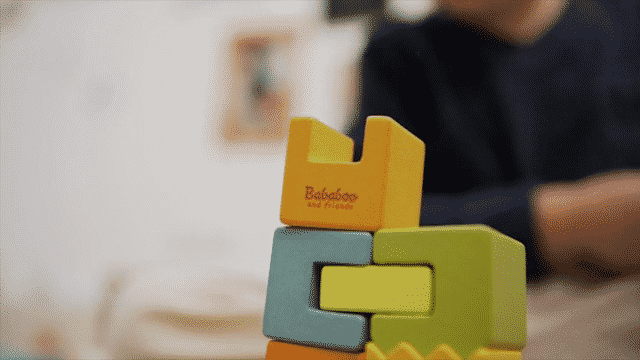 Steck- und Stapelspiel "Kleines Schloss"