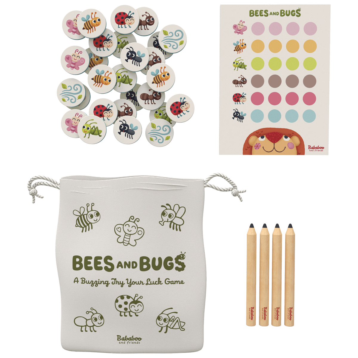 "Bees and Bugs" Gewagtes Krabbeltier-Sammeln - Vorbestellung - Lieferbar ab 15.02.2027