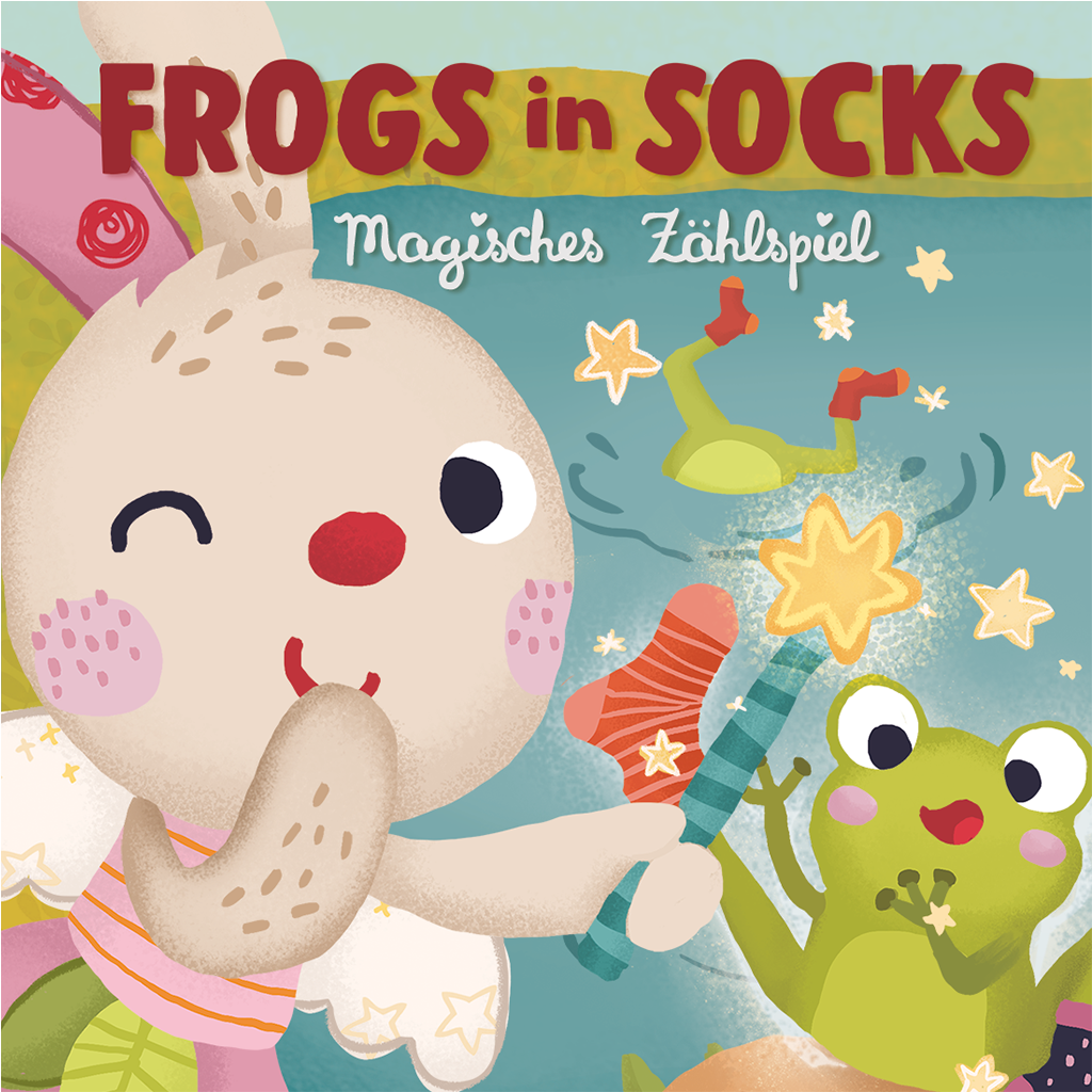 Magisches Zählspiel "Frogs in Socks"