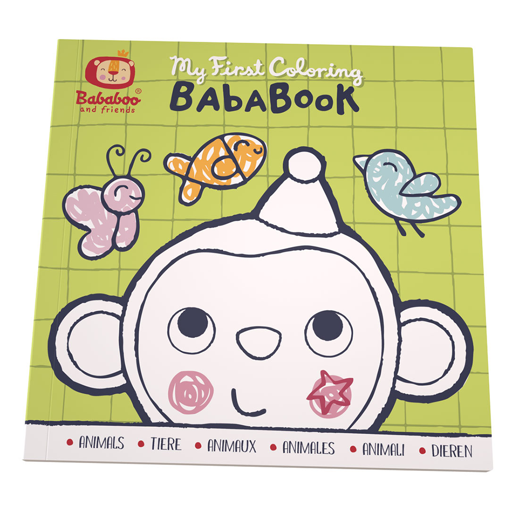 BabaBook - Mein erstes Malbuch "Tiere"