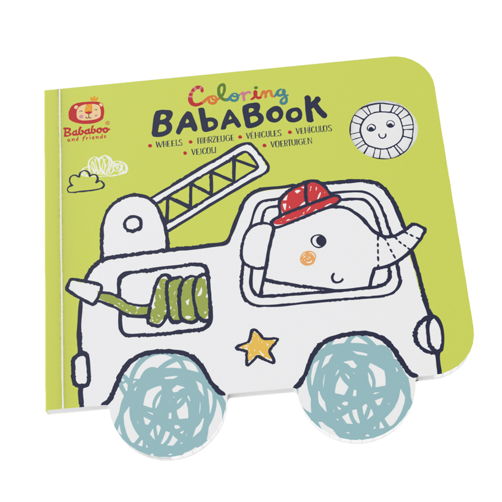 BabaBook - Malbuch "Fahrzeuge"