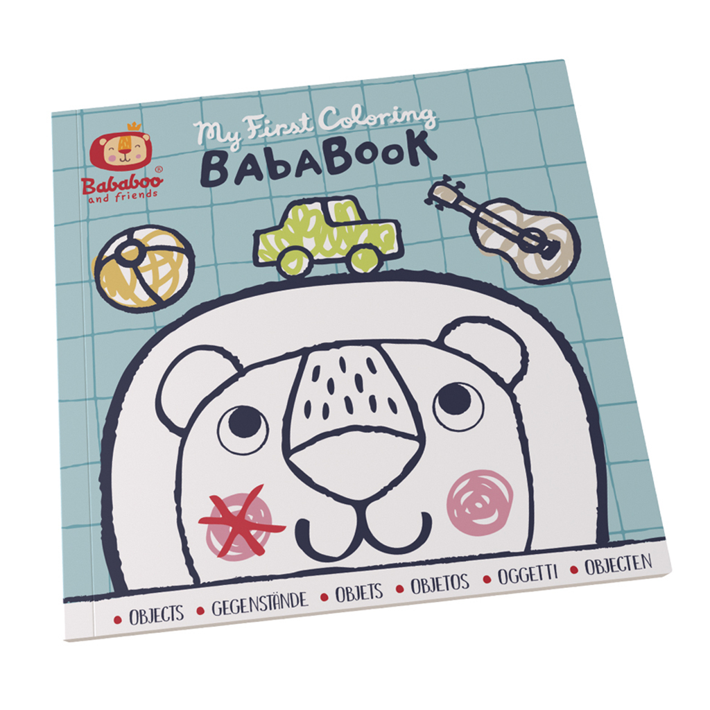 BabaBook - Mein erstes Malbuch "Gegenstände"