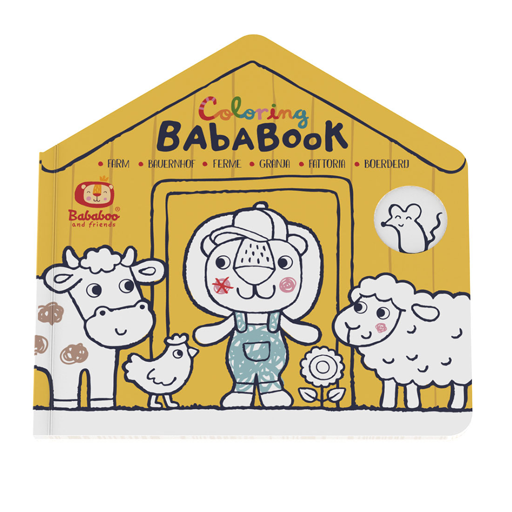 BabaBook - Malbuch "Bauernhof"