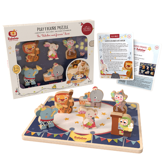 Figurenspiel Puzzle "Die Bababoo and friends Band"